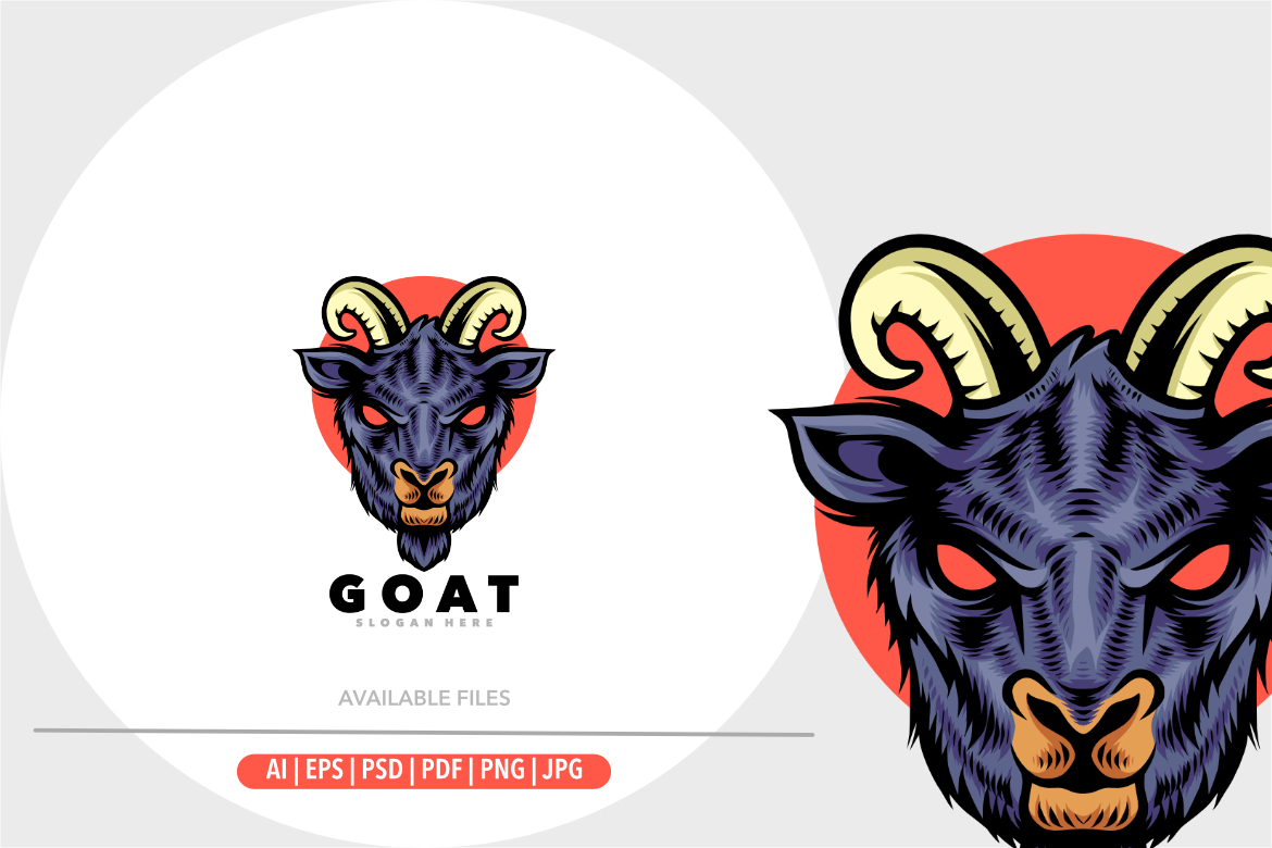 Kit Graphique #332787 Goat Horned Divers Modles Web - Logo template Preview