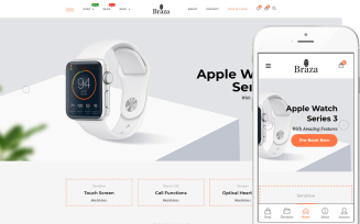 Braza - Smartwatches Shop WooCommerce Theme
