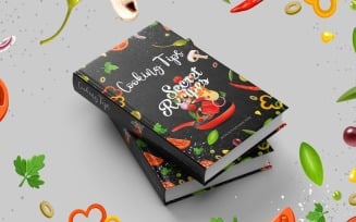 Cooking Tips and Secret Recipes Food-related Book Cover Design