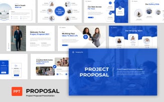 Project Proposal - Business Presentation PowerPoint Template
