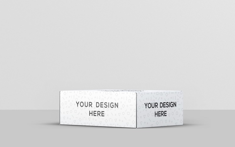 Mailing Carton Box Mockup 7 Product Mockup