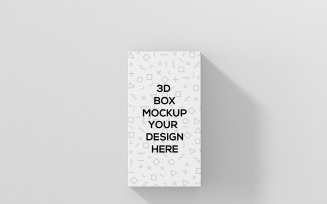 Slim Size Cereals Box Mockup 5