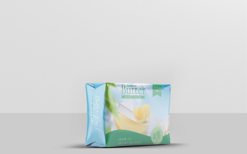 Spread Butter Wrap packaging Mockup 6 Product Mockup