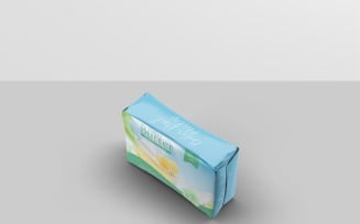 Spread Butter Wrap packaging Mockup 7