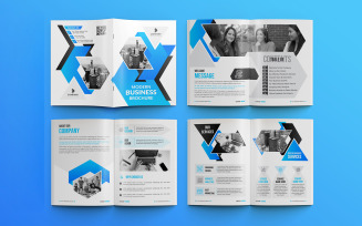 Modern business proposal 16 pages multipurpose brochure template