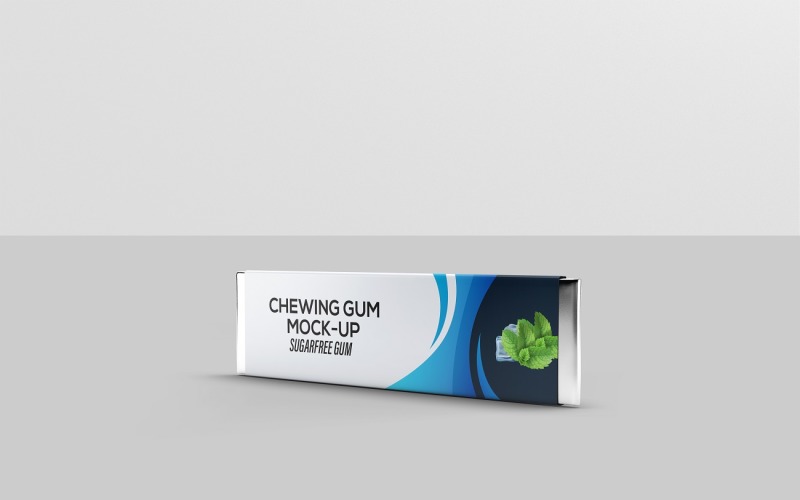 Realistic Chewing Gum Mockup 7 Product Mockup