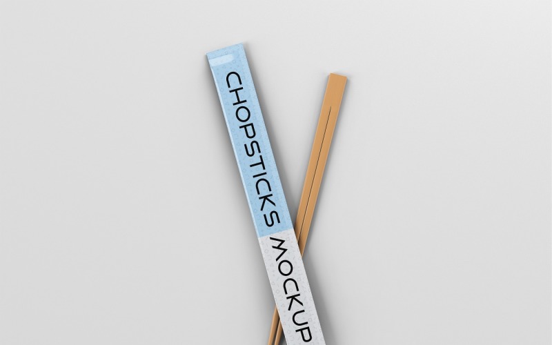 Realistic Chopsticks Mockup 2 Product Mockup