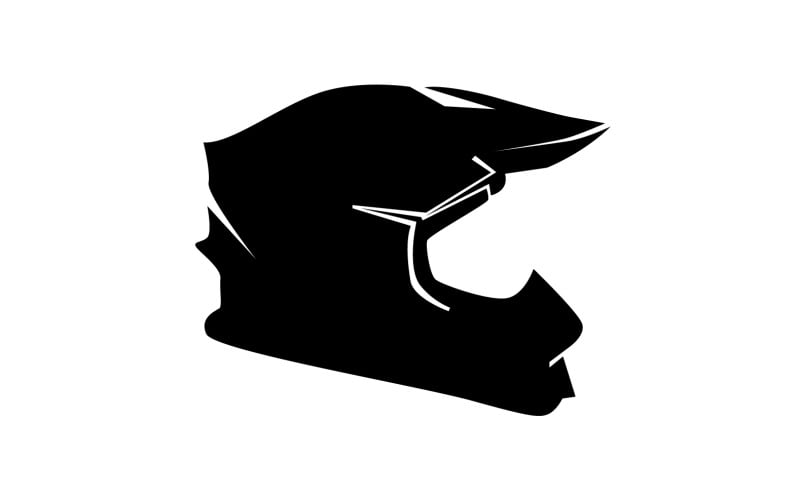 Helm spot logo full face design v15 Logo Template