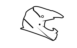 Helm spot logo full face design v8