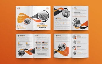 Modern business proposal 8 pages multipurpose brochure template 03