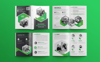 Modern business proposal 8 pages multipurpose brochure template 04