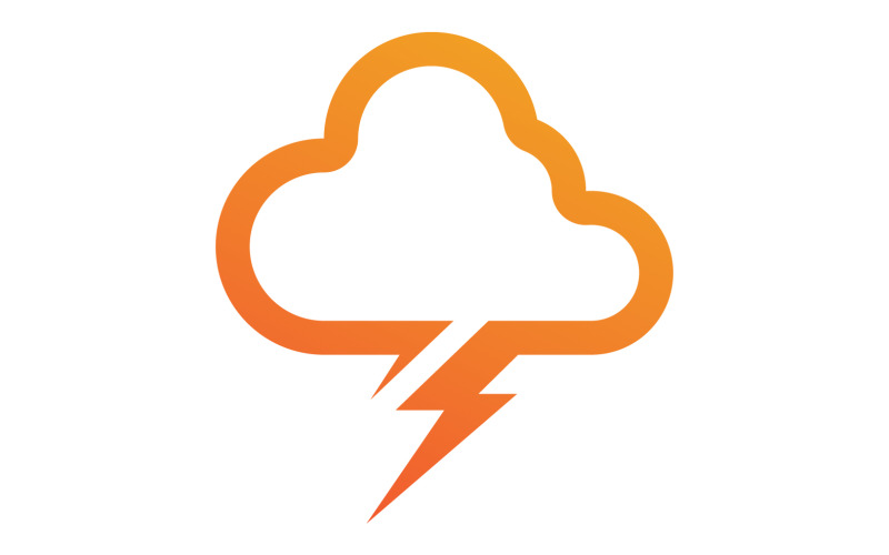 Cloud logo icon server save data template design v16 Logo Template