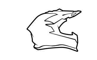 Helm spot logo full face design v24