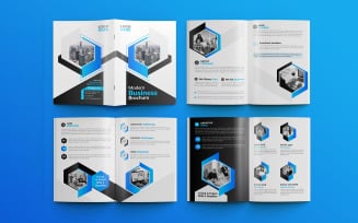 Modern business proposal 8 pages multipurpose brochure template 06