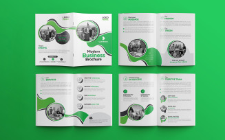 Modern business proposal 8 pages multipurpose brochure template 09
