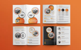 Modern business proposal 8 pages multipurpose brochure template 16
