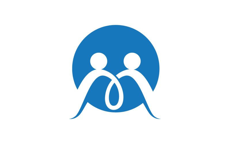 Family care health people logo vector v3 Logo Template