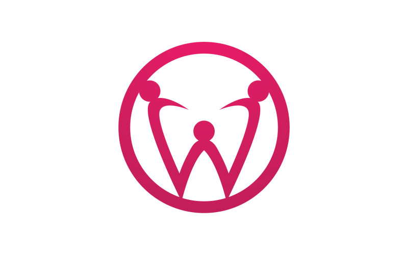 Family care health people logo vector v4 Logo Template