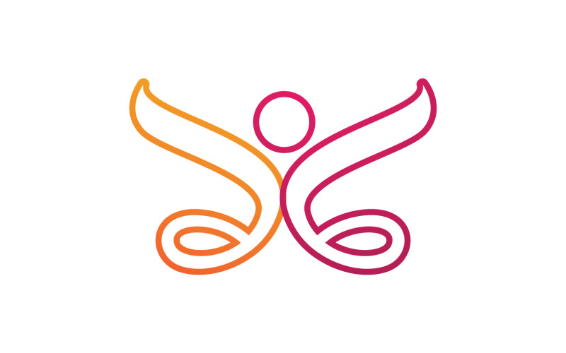 Family care health people logo vector v5 Logo Template