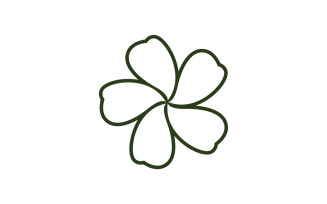 Flower beauty logo icon design template v11