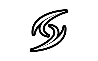 S initial business name logo v1