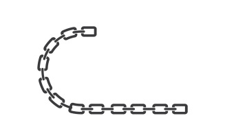 Chain vector design template element v12