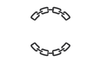 Chain vector design template element v16
