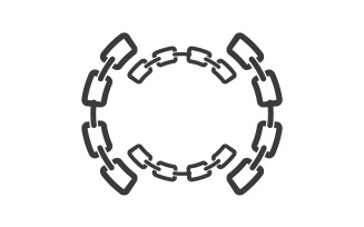 Chain vector design template element v17