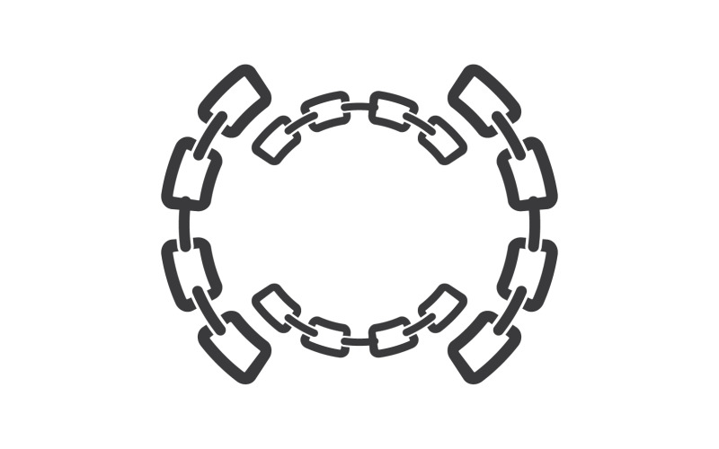 Chain vector design template element v17 Logo Template