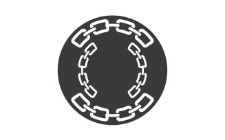 Chain vector design template element v18