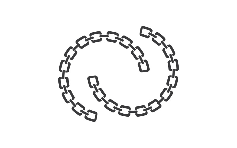 Chain vector design template element v1 Logo Template