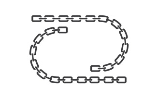 Chain vector design template element v21