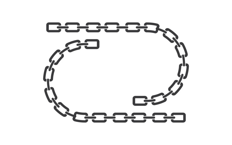 Chain vector design template element v21 Logo Template