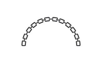 Chain vector design template element v4