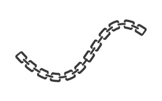 Chain vector design template element v8