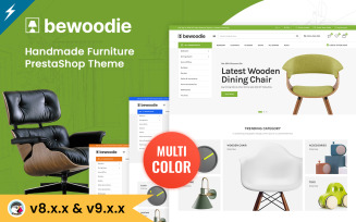 Bewoodie - Furniture, Decor and Handicrafts PrestaShop Theme