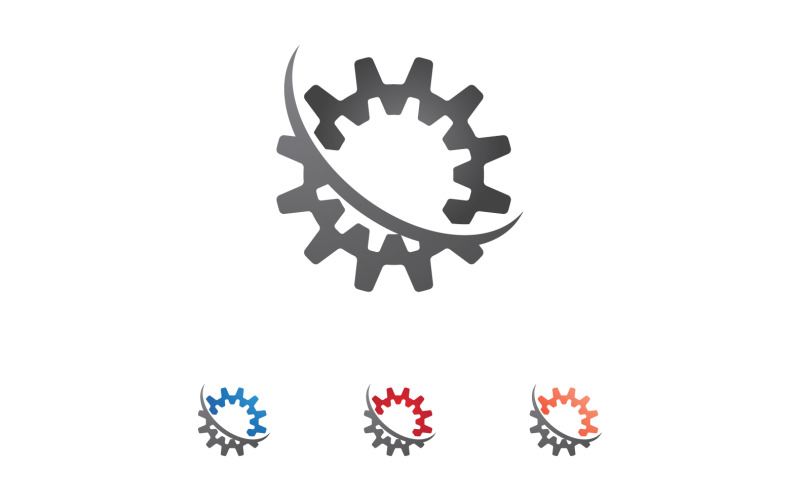 Gear machine industry logo tempplate design vector v2 Logo Template