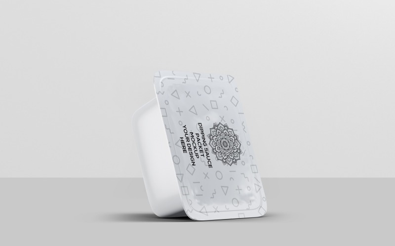 Dipping Sauce Packet Mockup 5 Product Mockup