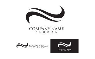 Infinity loop line business logo vector Graphic v2
