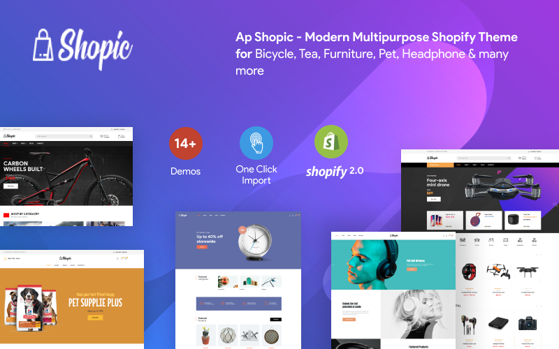 Ap Shopic - Bicycle & Multipurpose Shopify Theme