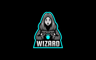 Wizard E-Sports Logo Template