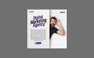 Digital Marketing Agency Social Media Post Design Template