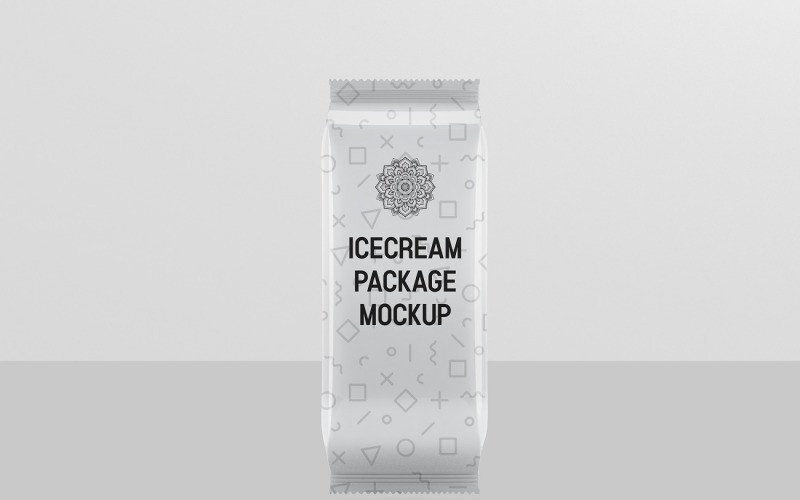 Ice Cream Packaging Mockup Product Mockup