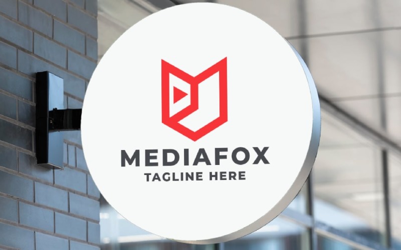 Media Fox Pro Logo Template
