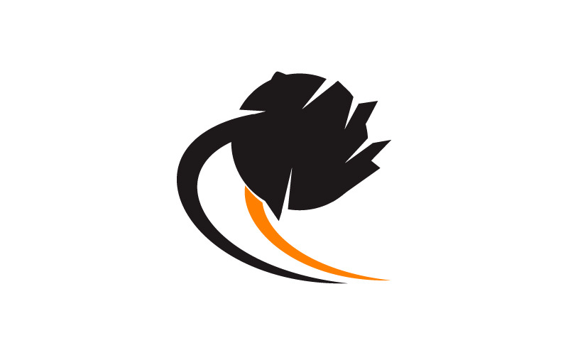 Rough Ball Shoot logo template design Logo Template