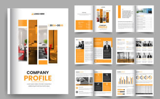 Corporate company profile business brochure template