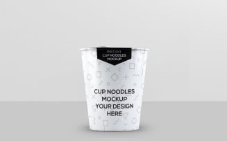 Food Cup - Instant Food Cup Mockup