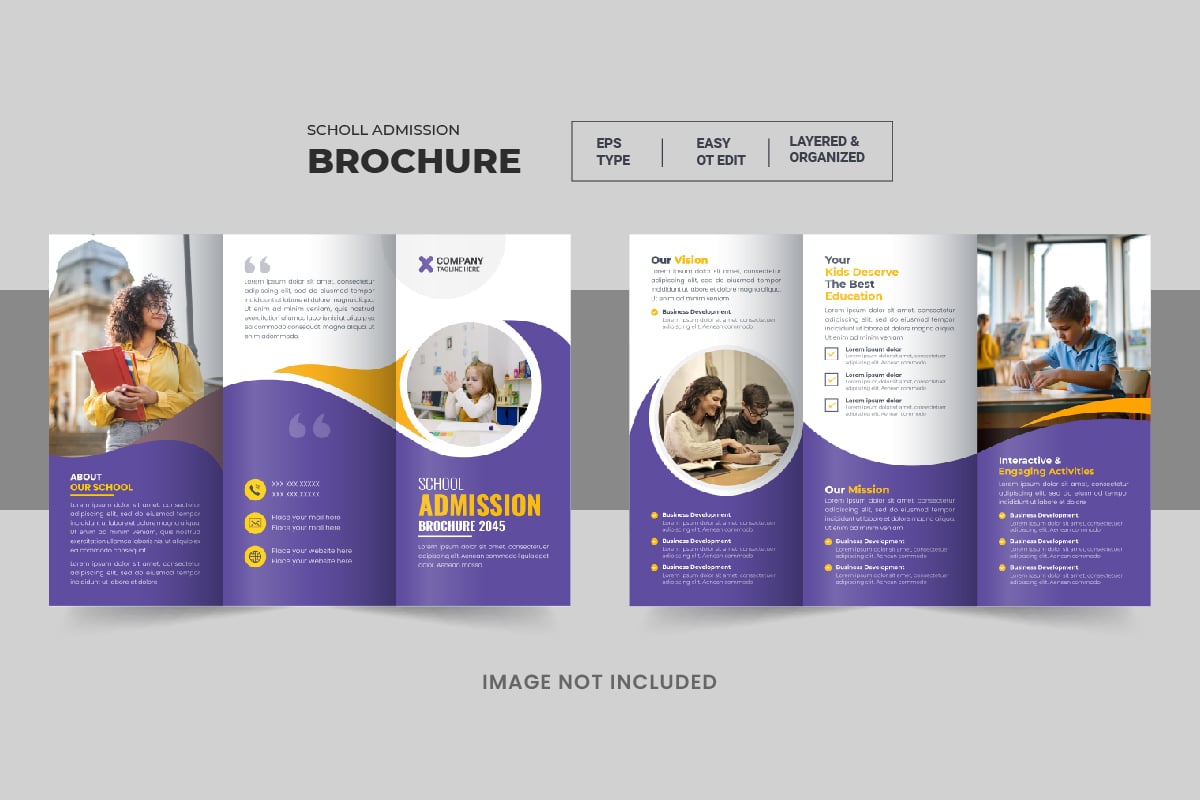 Template #334442 Trifold Leaflet Webdesign Template - Logo template Preview