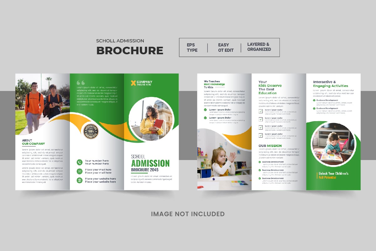 Template #334443 Trifold Leaflet Webdesign Template - Logo template Preview