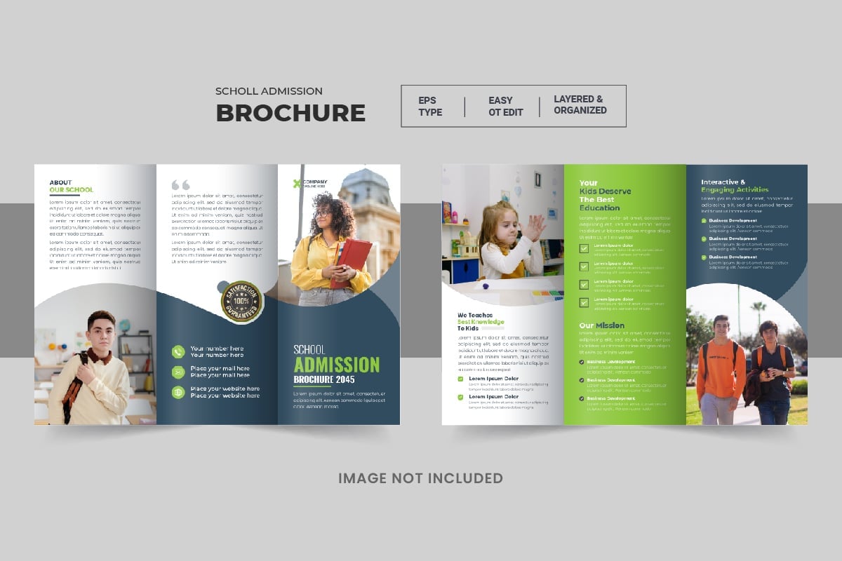 Template #334448 Trifold Leaflet Webdesign Template - Logo template Preview